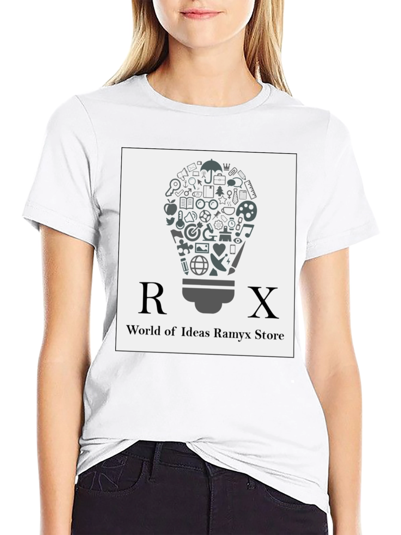 RX World of Ideas Graphic Tee - Black