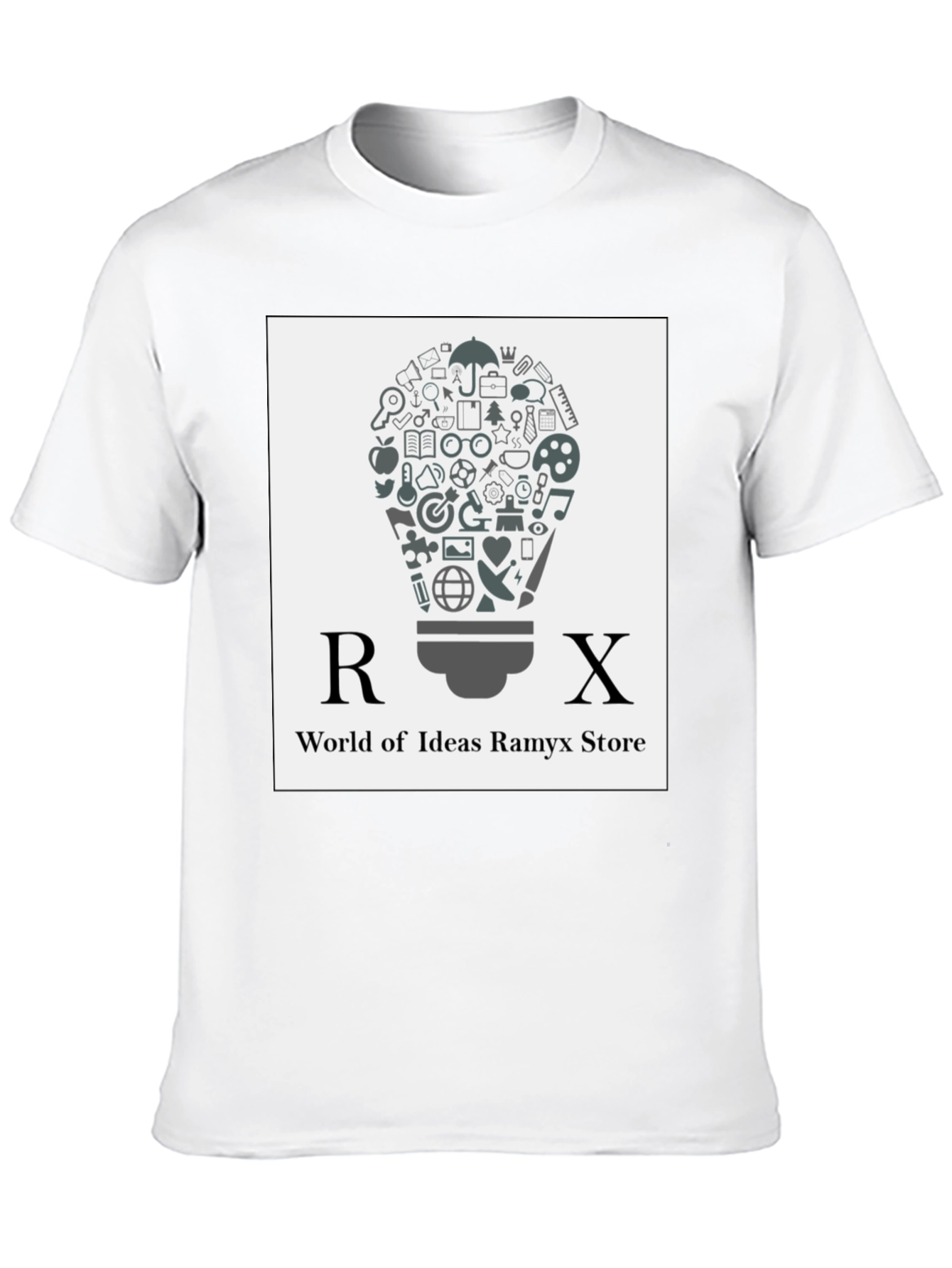 RX World of Ideas Graphic Tee - Black