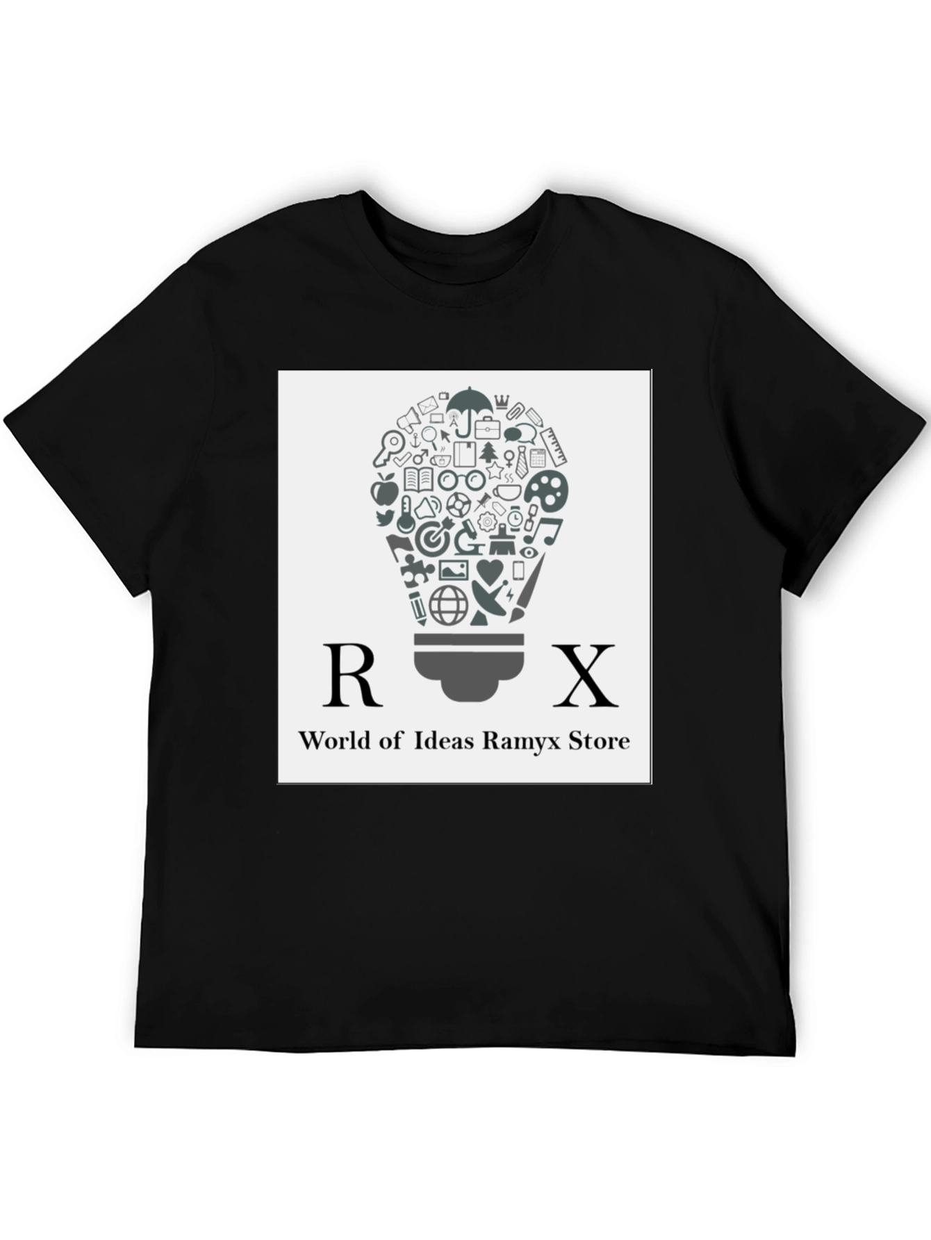RX World of Ideas Graphic Tee - Black