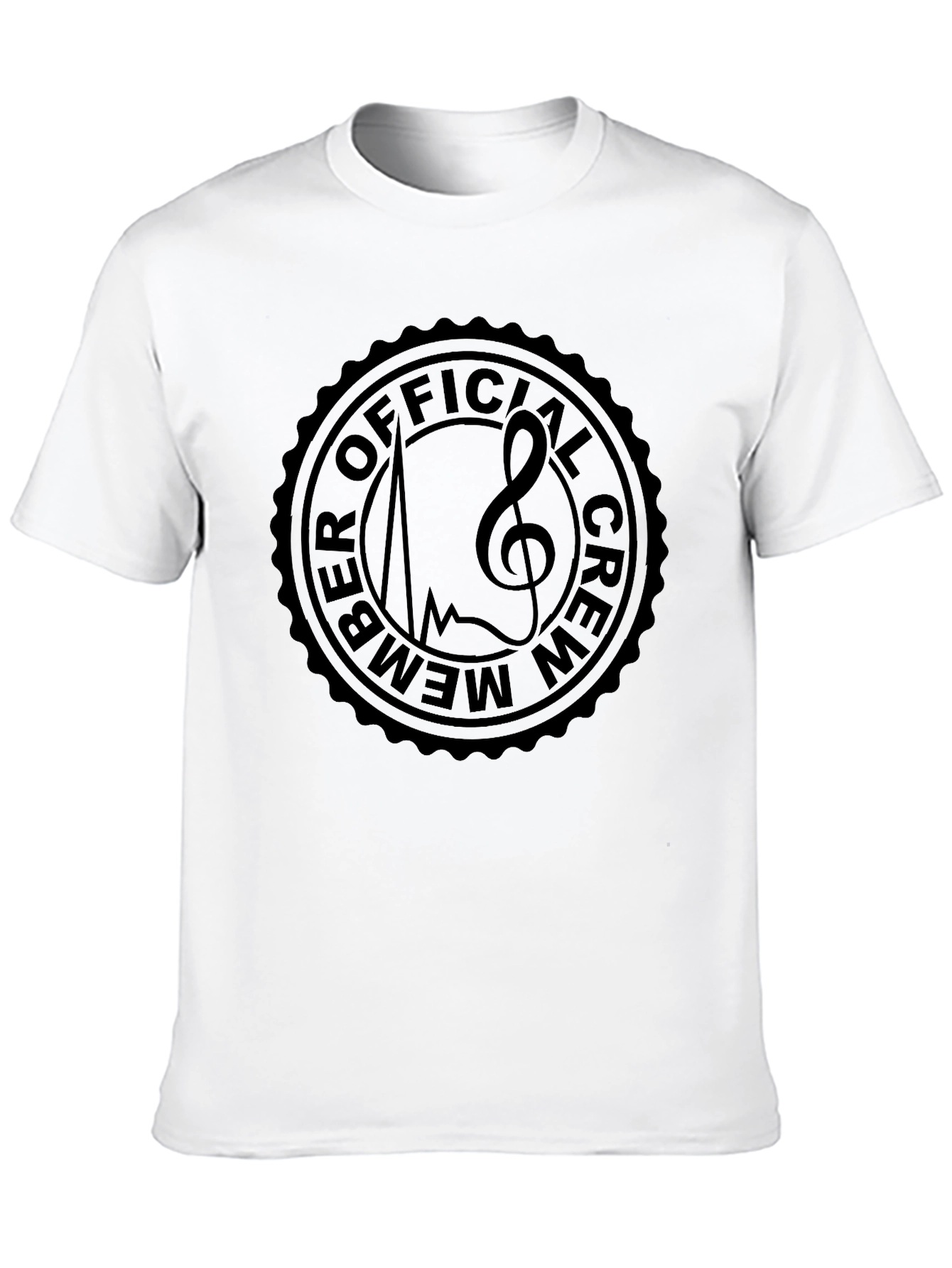 Official Crew Member Treble Clef Black T-Shirt