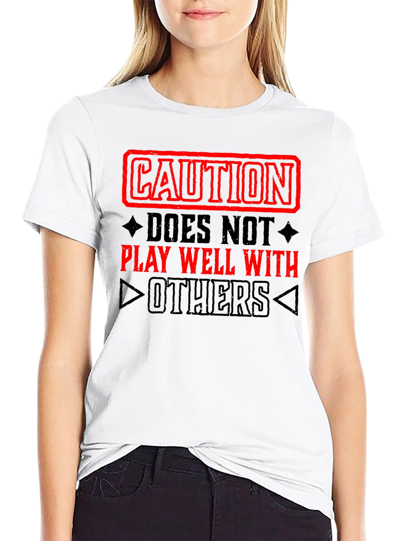 Caution: Does Not Play Well With Others T-Shirt