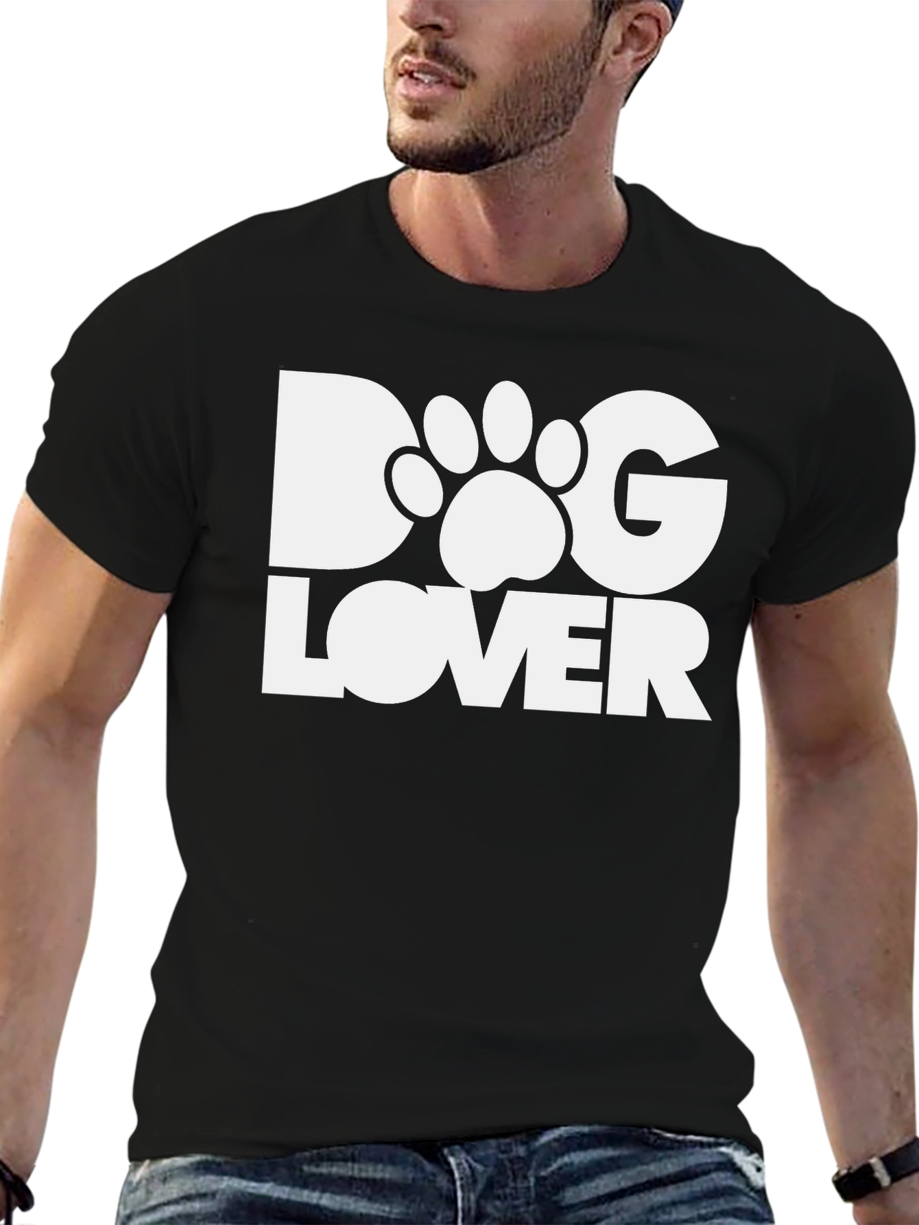 Dog Lover Black T-Shirt