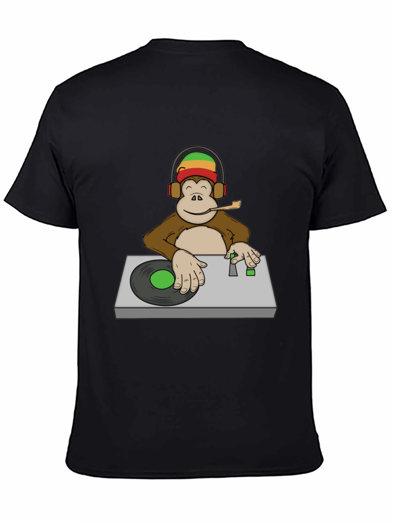 DJ Monkey Graphic T-Shirt
