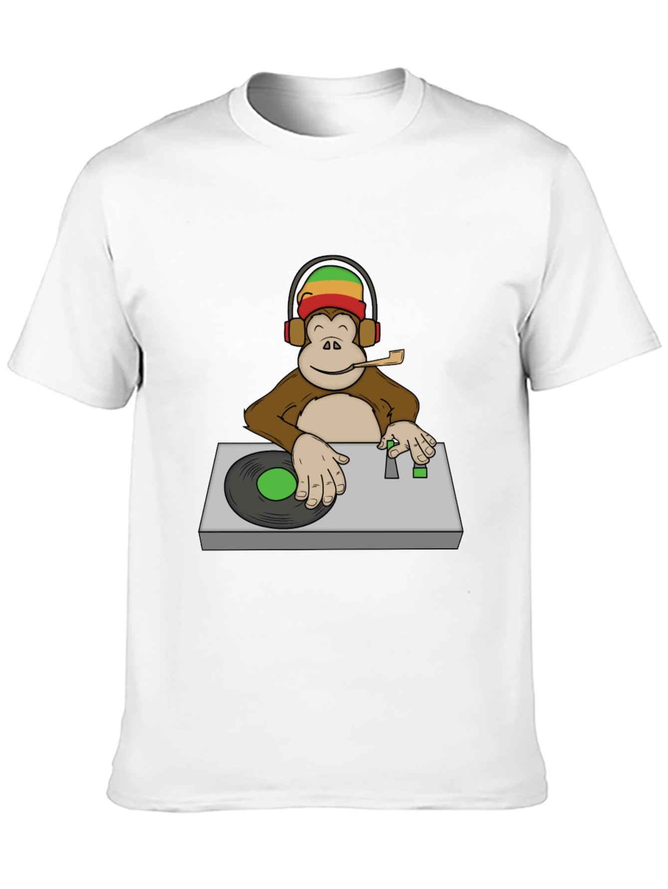 DJ Monkey Graphic T-Shirt