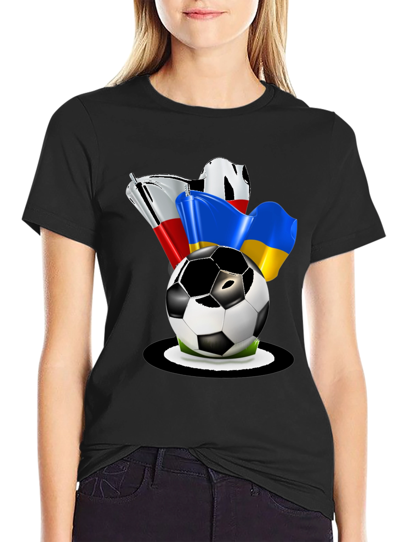 Poland & Ukraine Soccer Pride T-Shirt