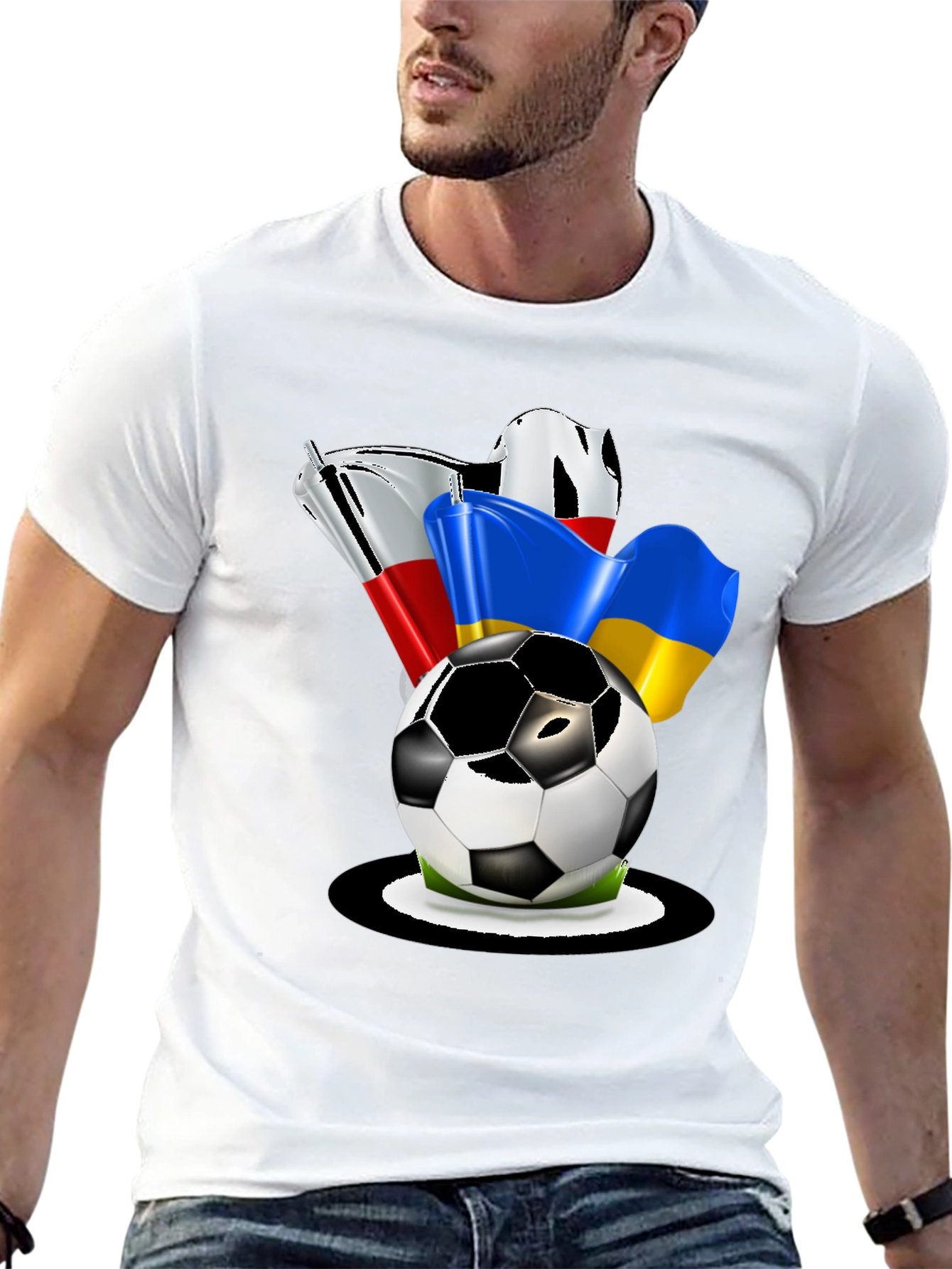 Poland & Ukraine Soccer Pride T-Shirt
