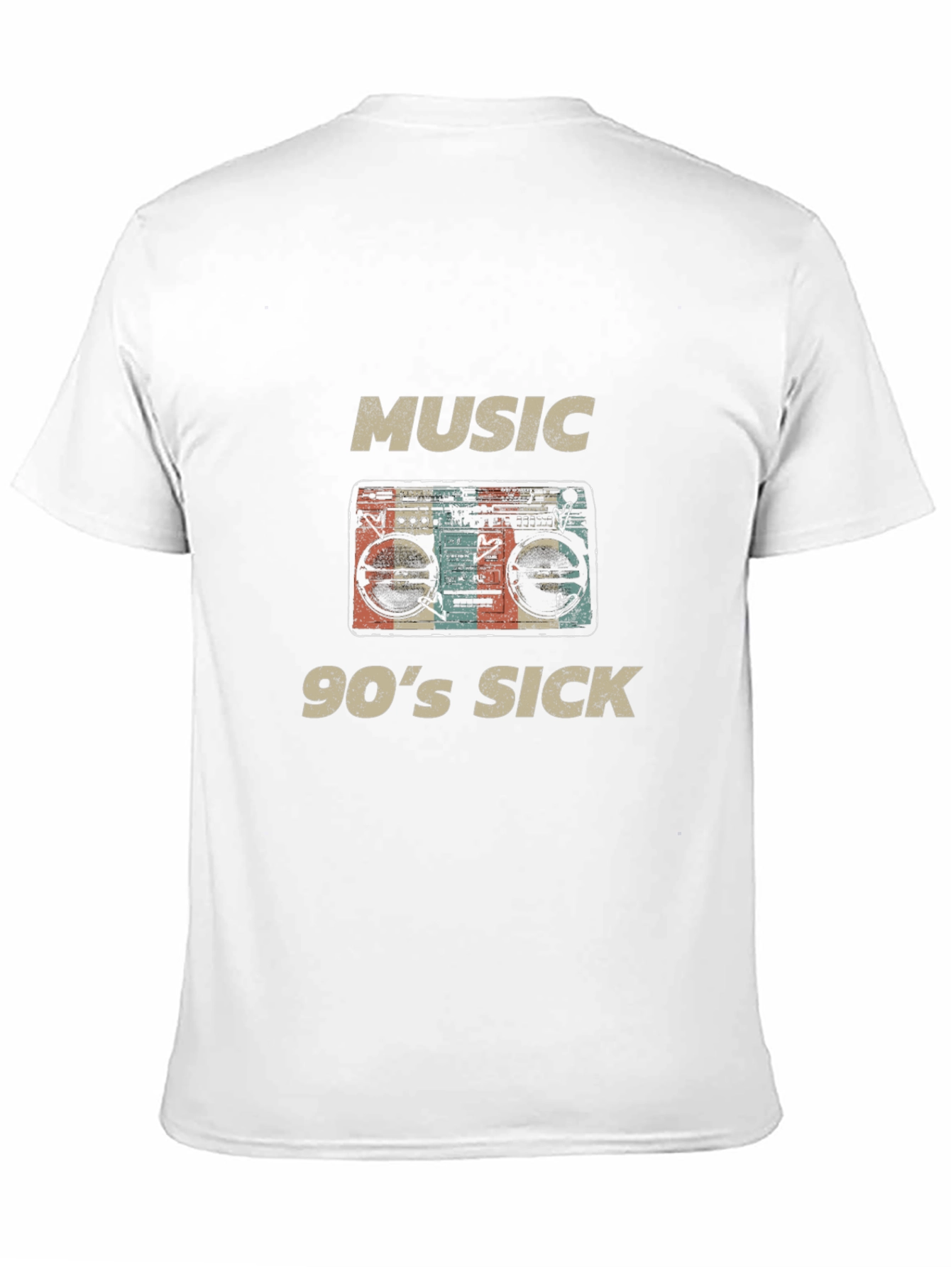 Retro Music 90s Sick Graphic T-Shirt