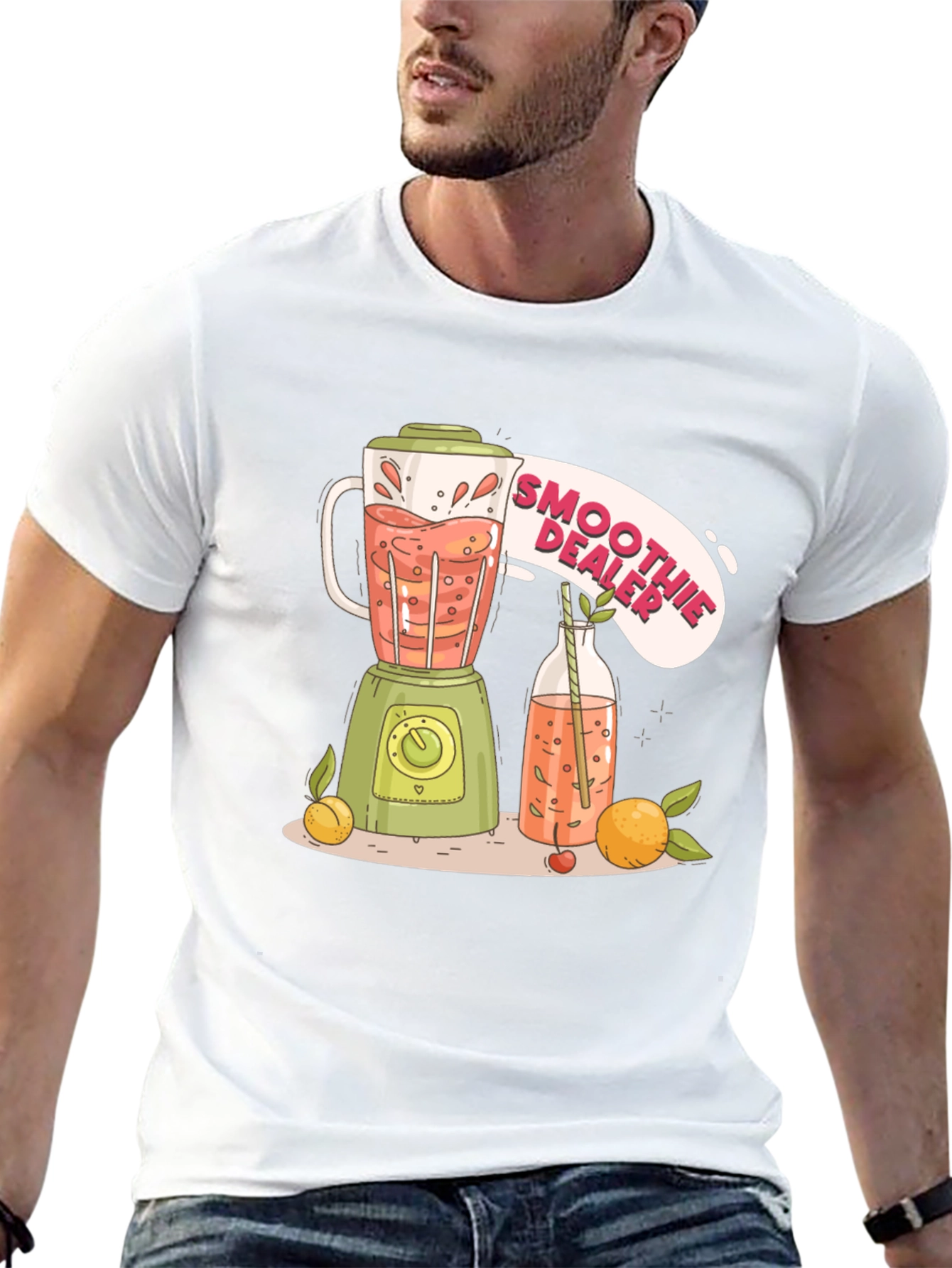 Smoothie Dealer Black Graphic Tee