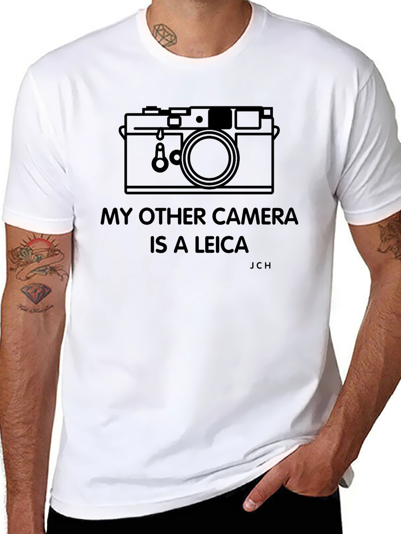 My Other Camera Is a Leica T-Shirt