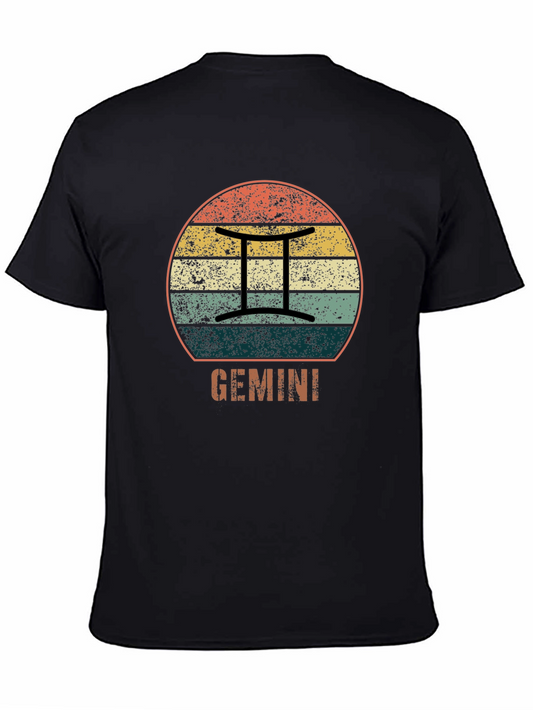 Gemini Zodiac T-Shirt - Vintage Horoscope Tee
