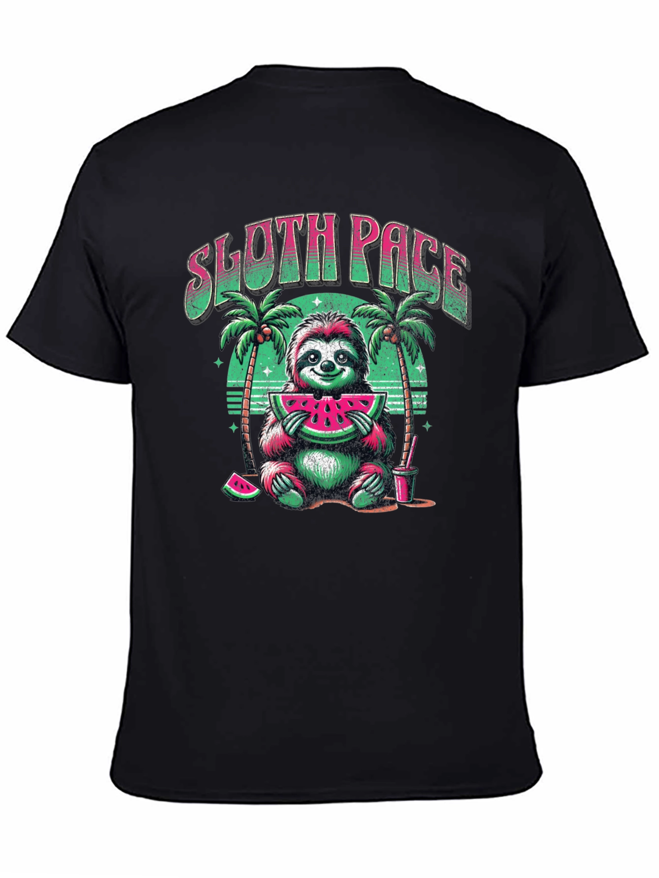 Sloth Pace Tropical T-Shirt
