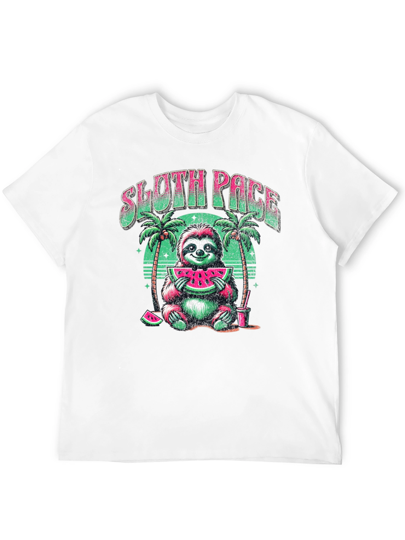 Sloth Pace Tropical T-Shirt