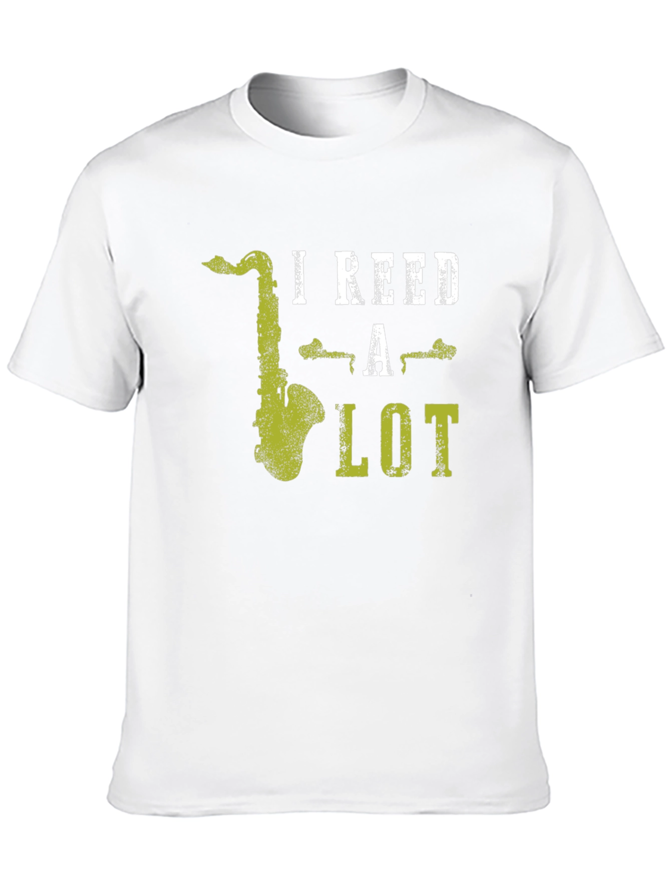 I Reed A Lot Saxophone T-Shirt - Musicians Tee