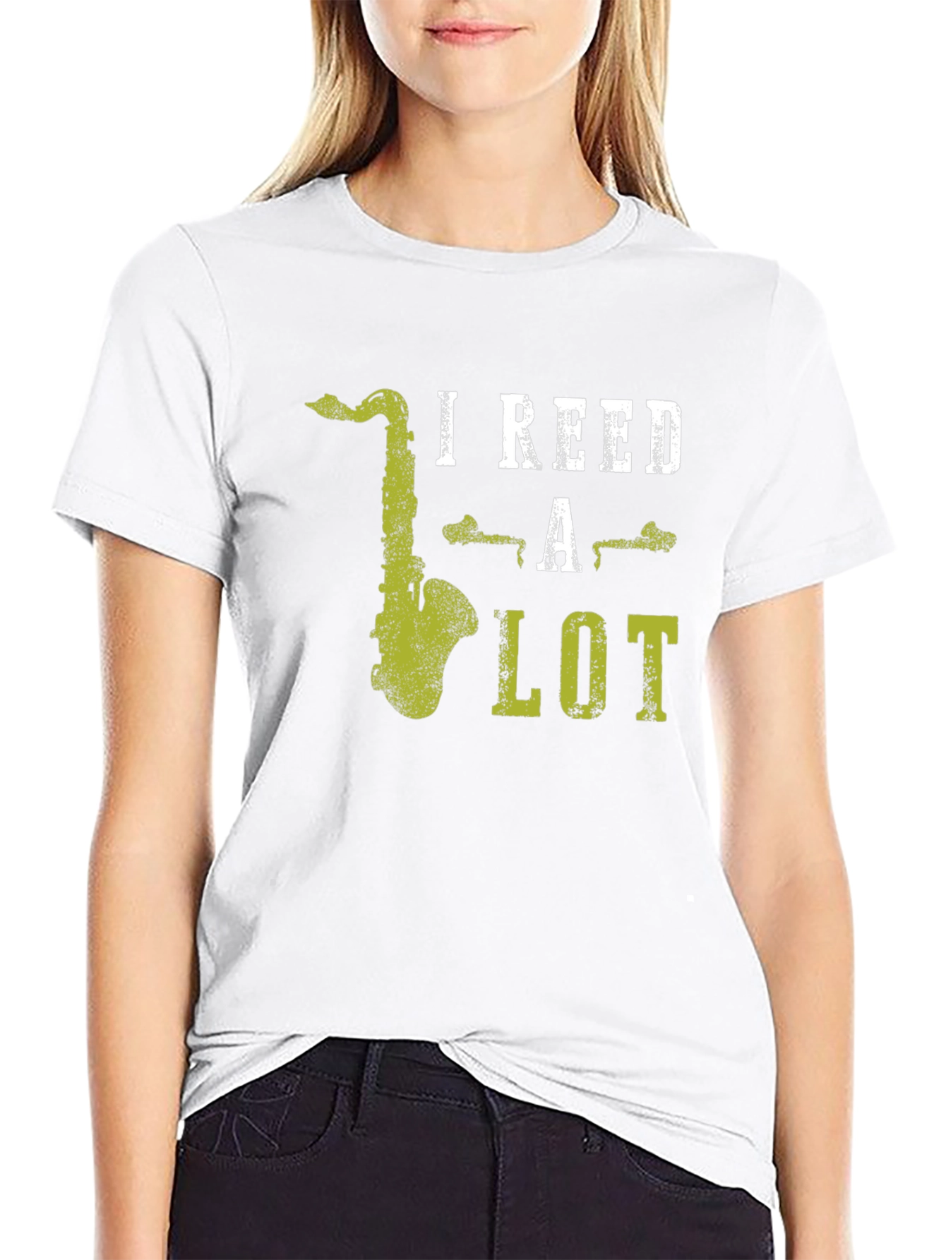 I Reed A Lot Saxophone T-Shirt - Musicians Tee