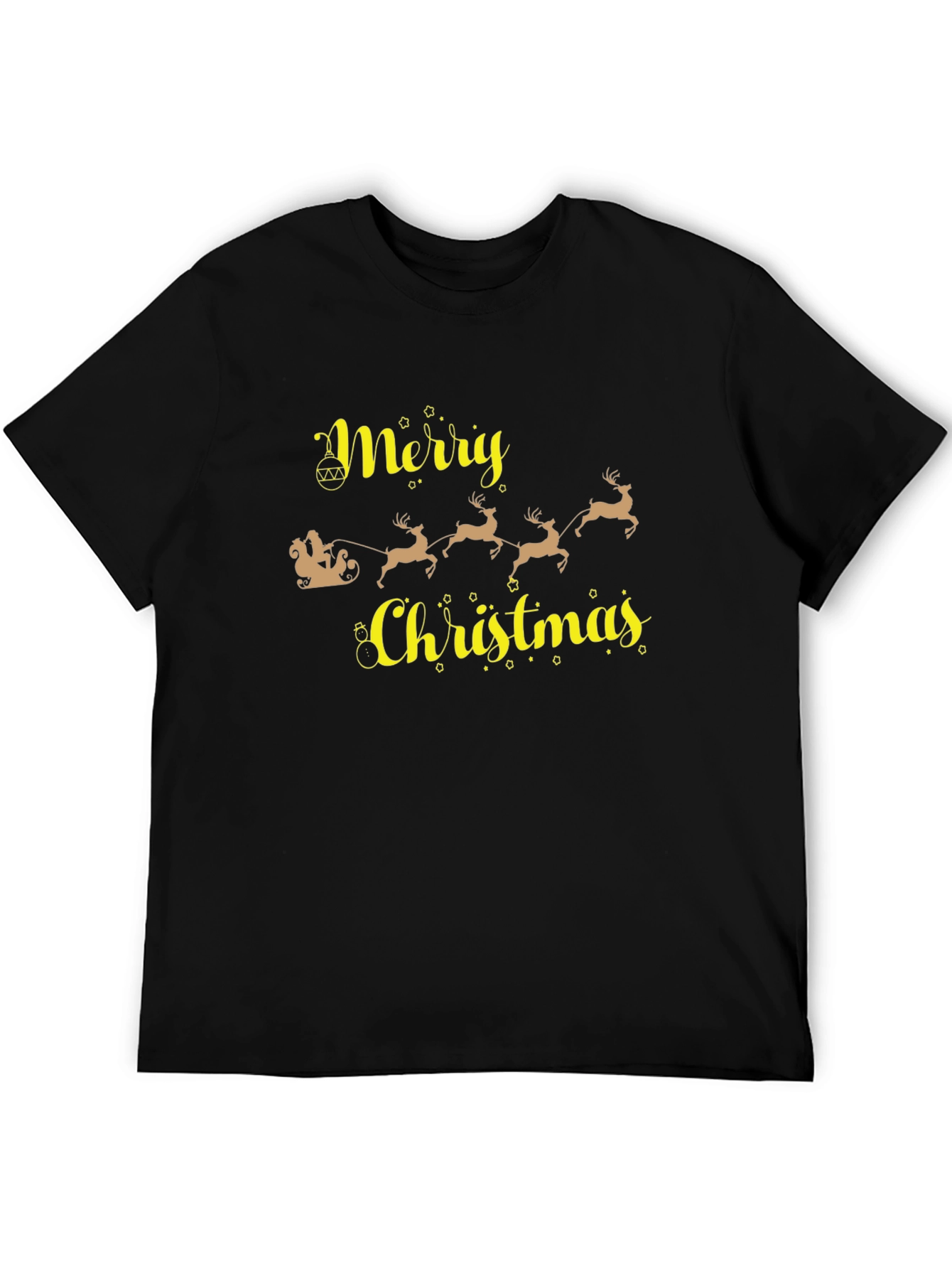 Merry Christmas Santa Sleigh T-Shirt