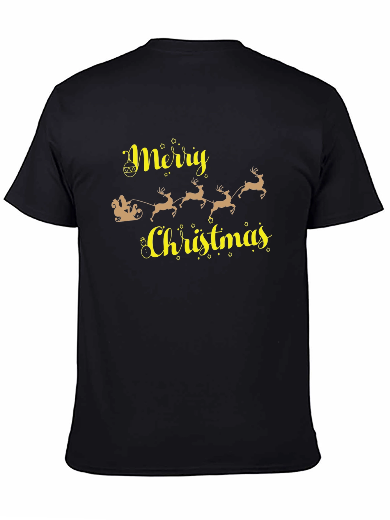 Merry Christmas Santa Sleigh T-Shirt