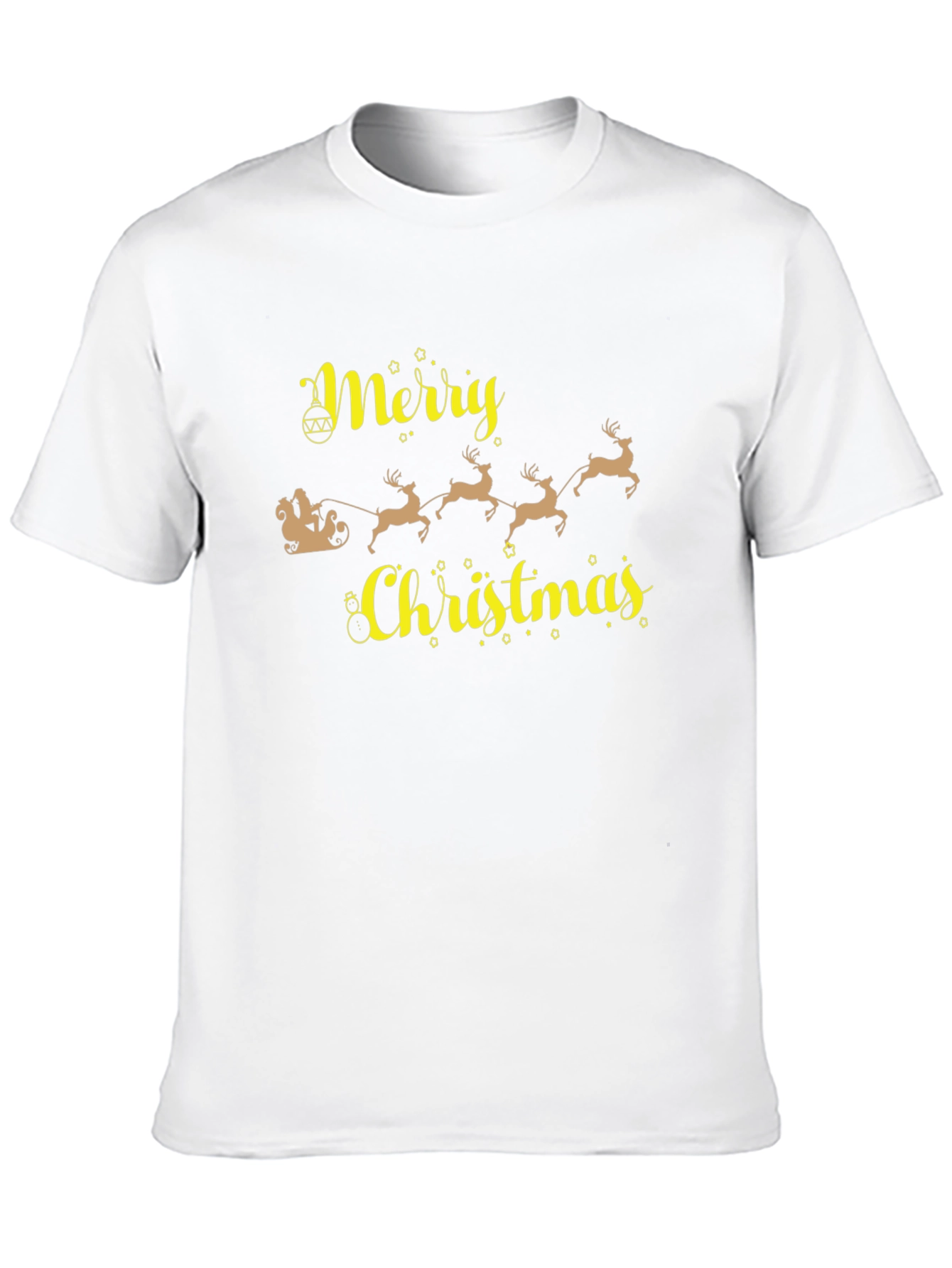 Merry Christmas Santa Sleigh T-Shirt