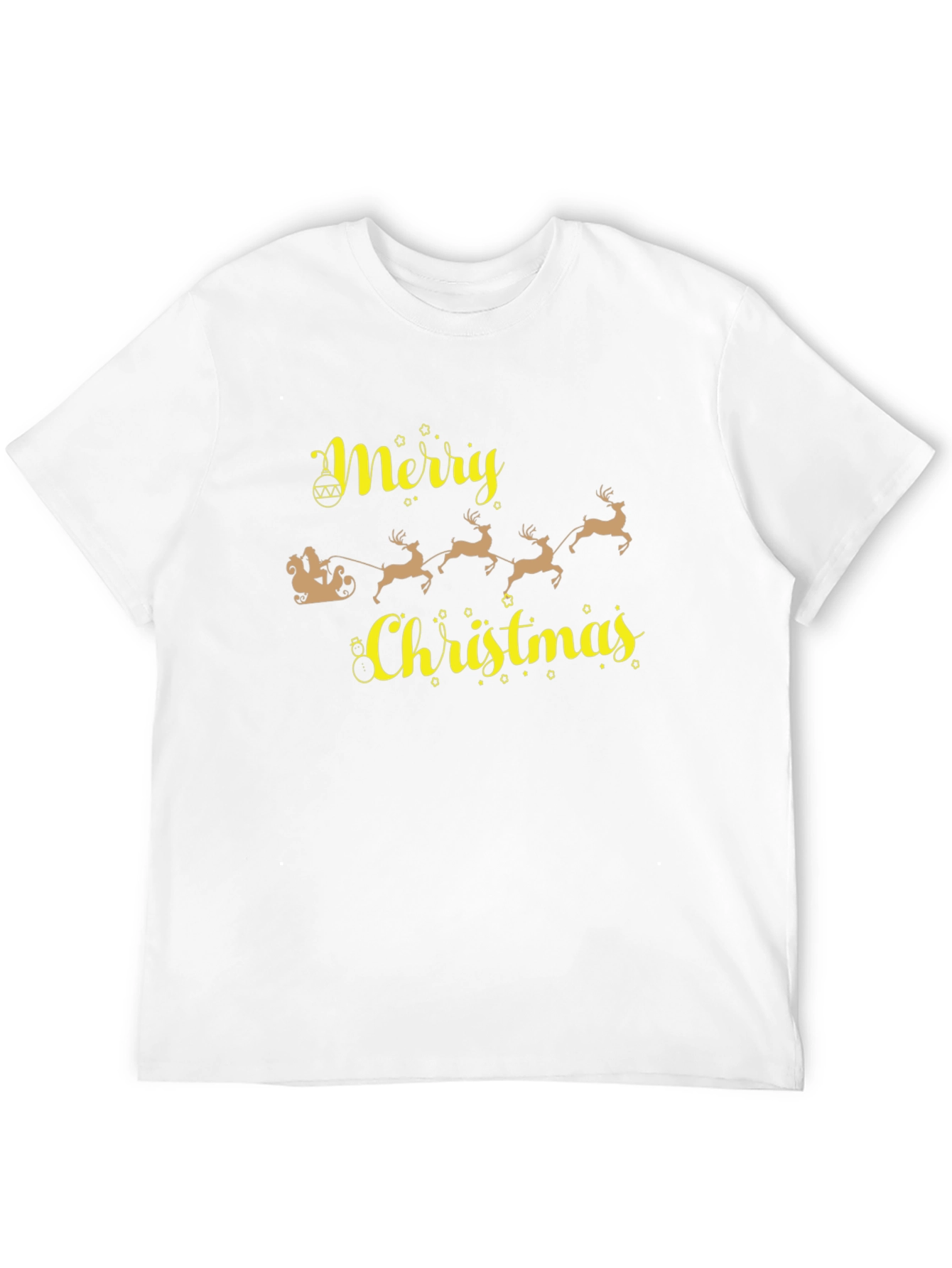 Merry Christmas Santa Sleigh T-Shirt