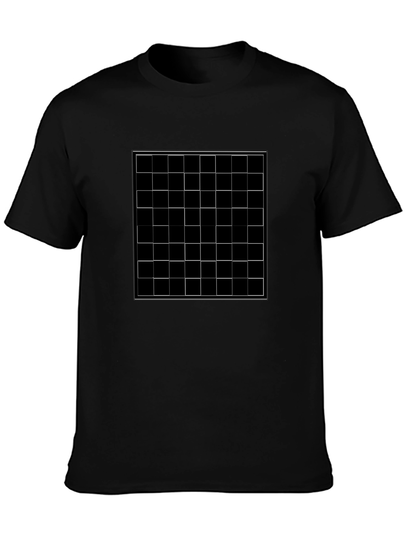 Chessboard Graphic Tee - Stylish & Unique Design