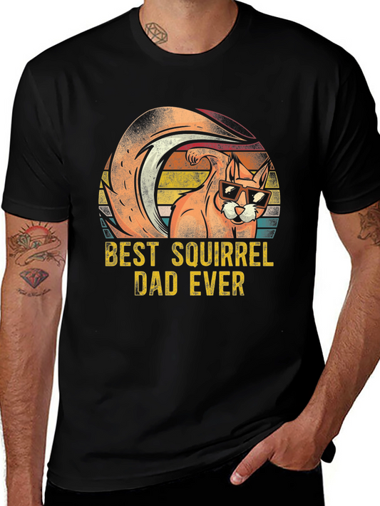 Best Squirrel Dad Ever T-Shirt