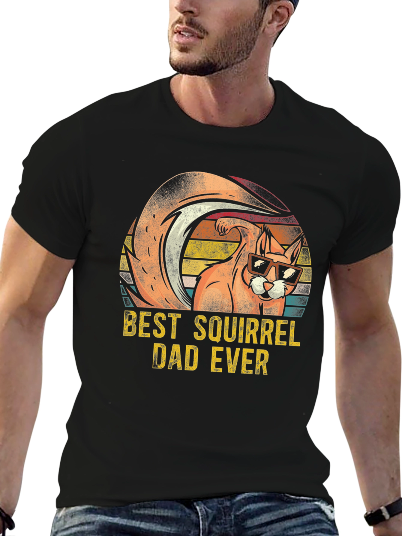 Best Squirrel Dad Ever T-Shirt
