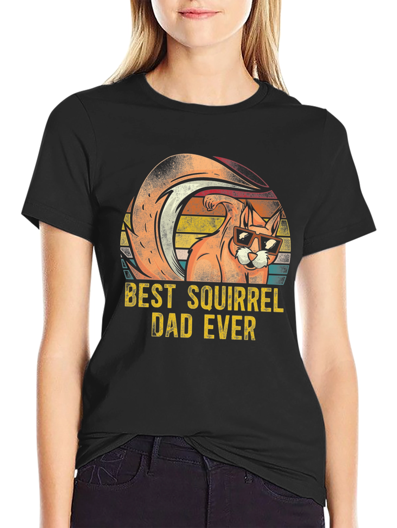 Best Squirrel Dad Ever T-Shirt