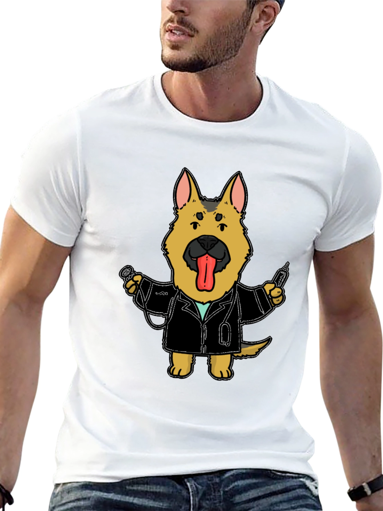 Dog Doctor Graphic T-Shirt