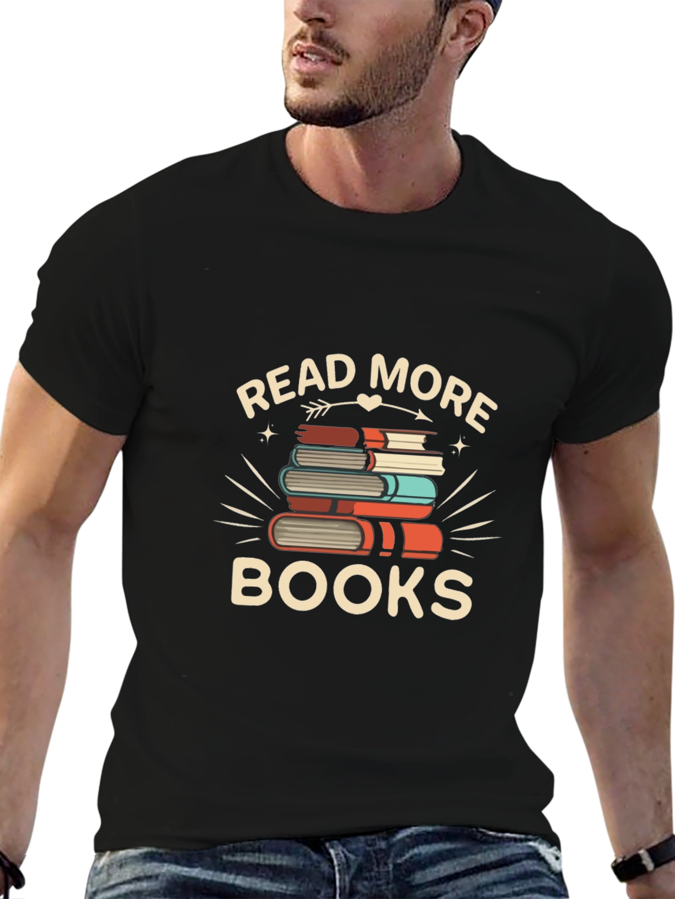 Read More Books T-Shirt - Book Lover Tee