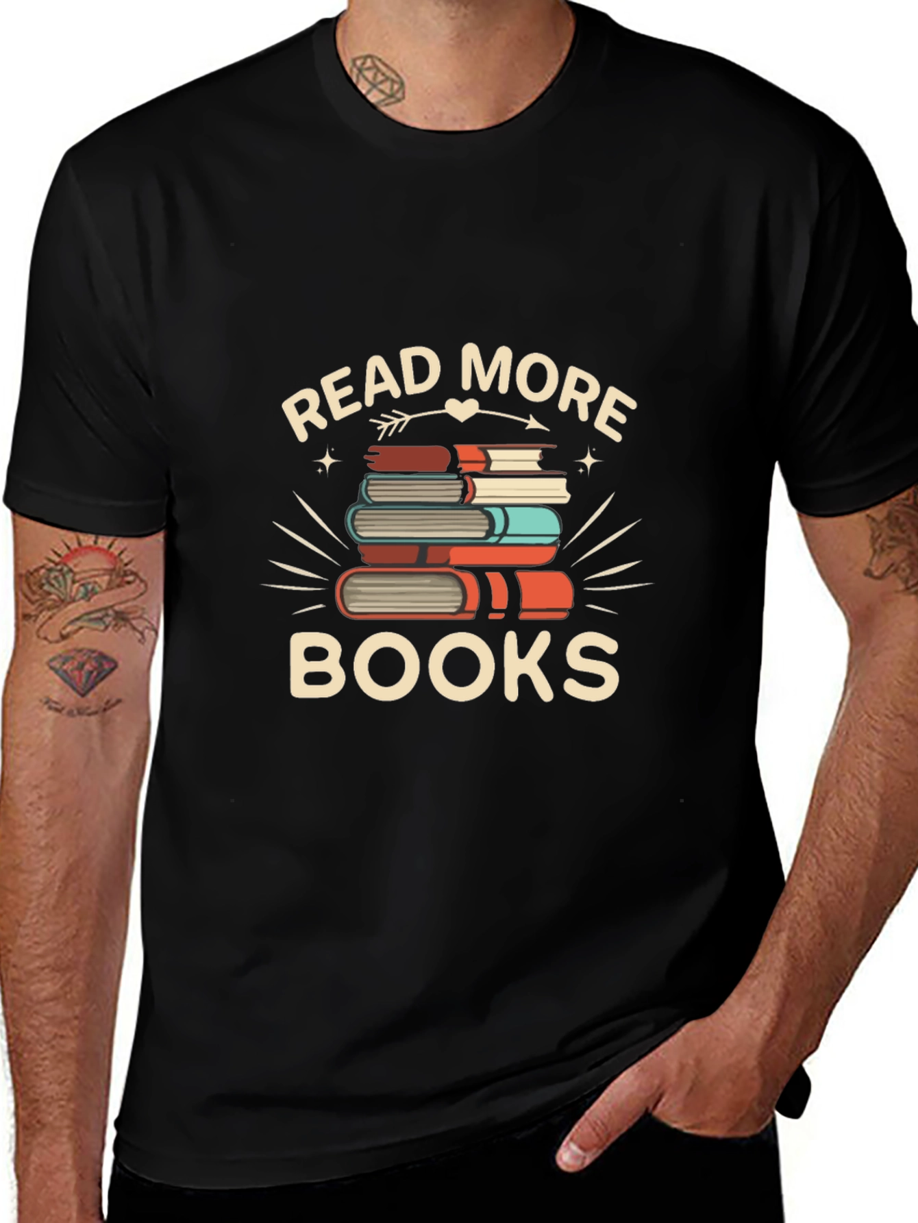 Read More Books T-Shirt - Book Lover Tee