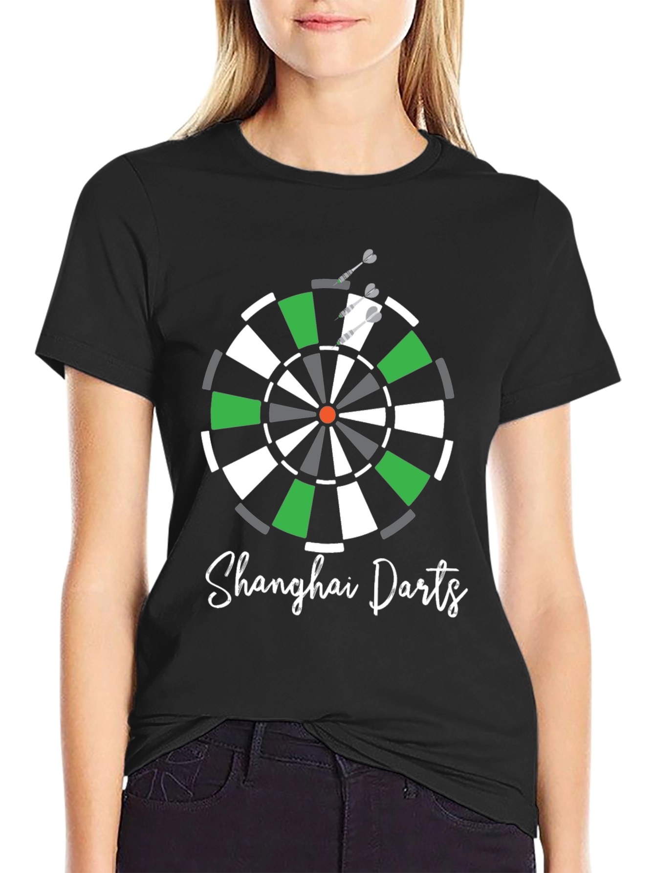 Shanghai Darts Graphic T-Shirt