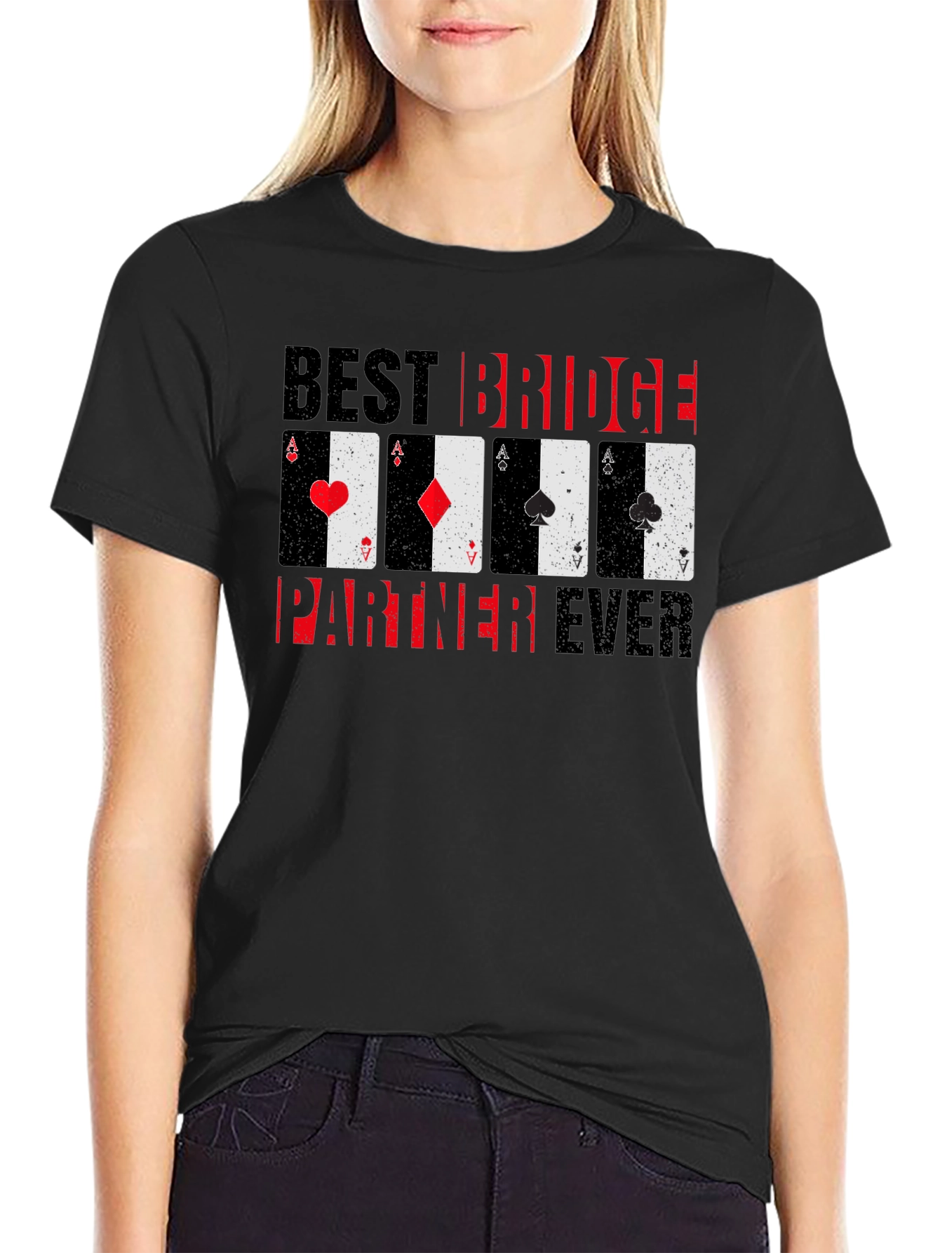 Best Bridge Partner Ever Graphic Tee
