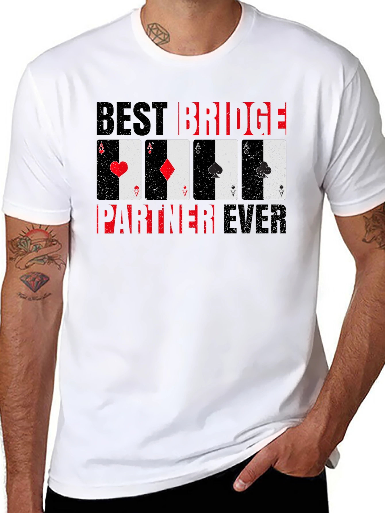 Best Bridge Partner Ever Graphic Tee