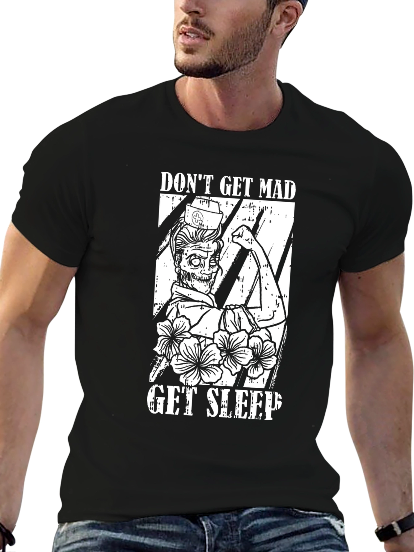 Dont Get Mad Get Sleep Graphic Tee