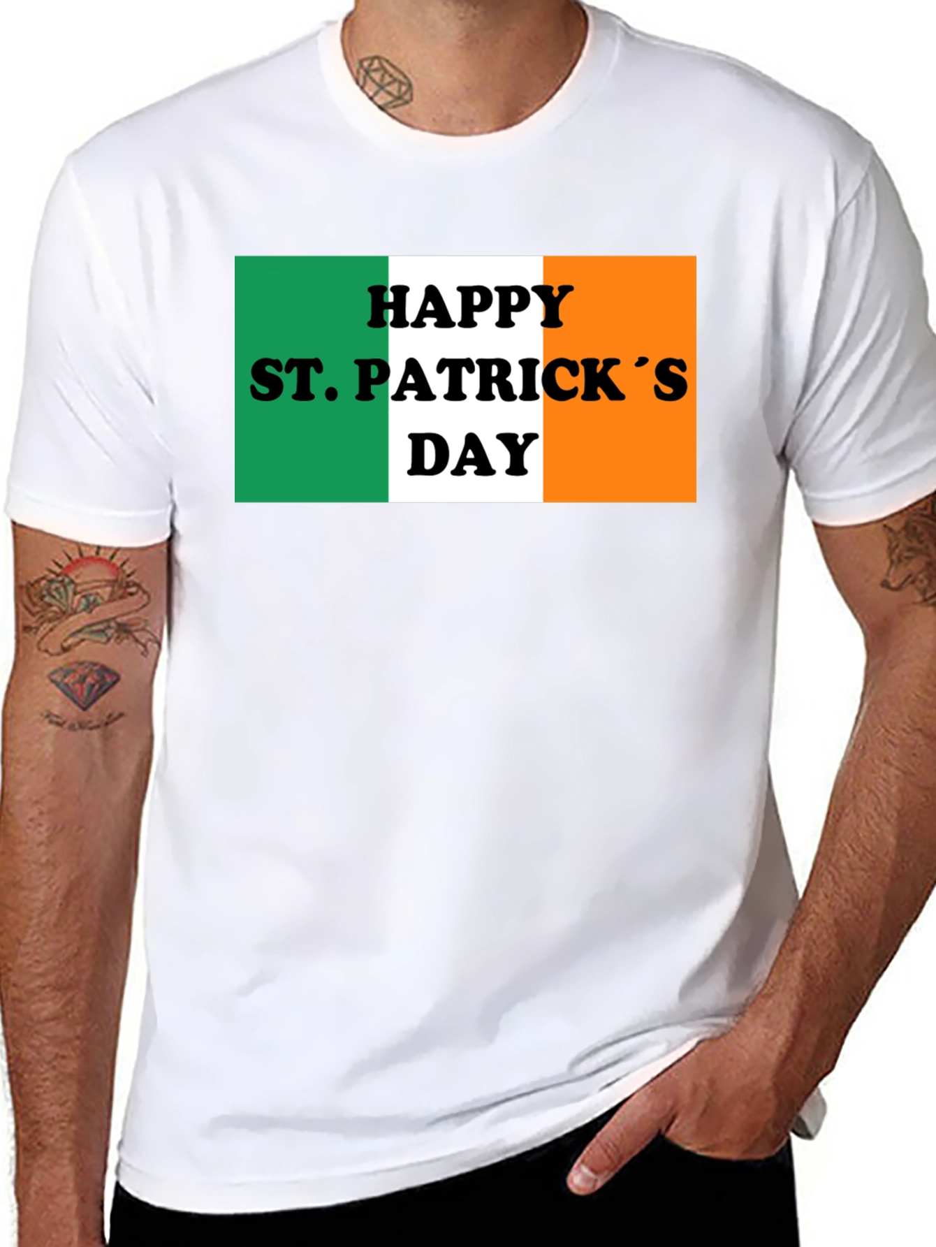 St. Patricks Day Flag T-Shirt