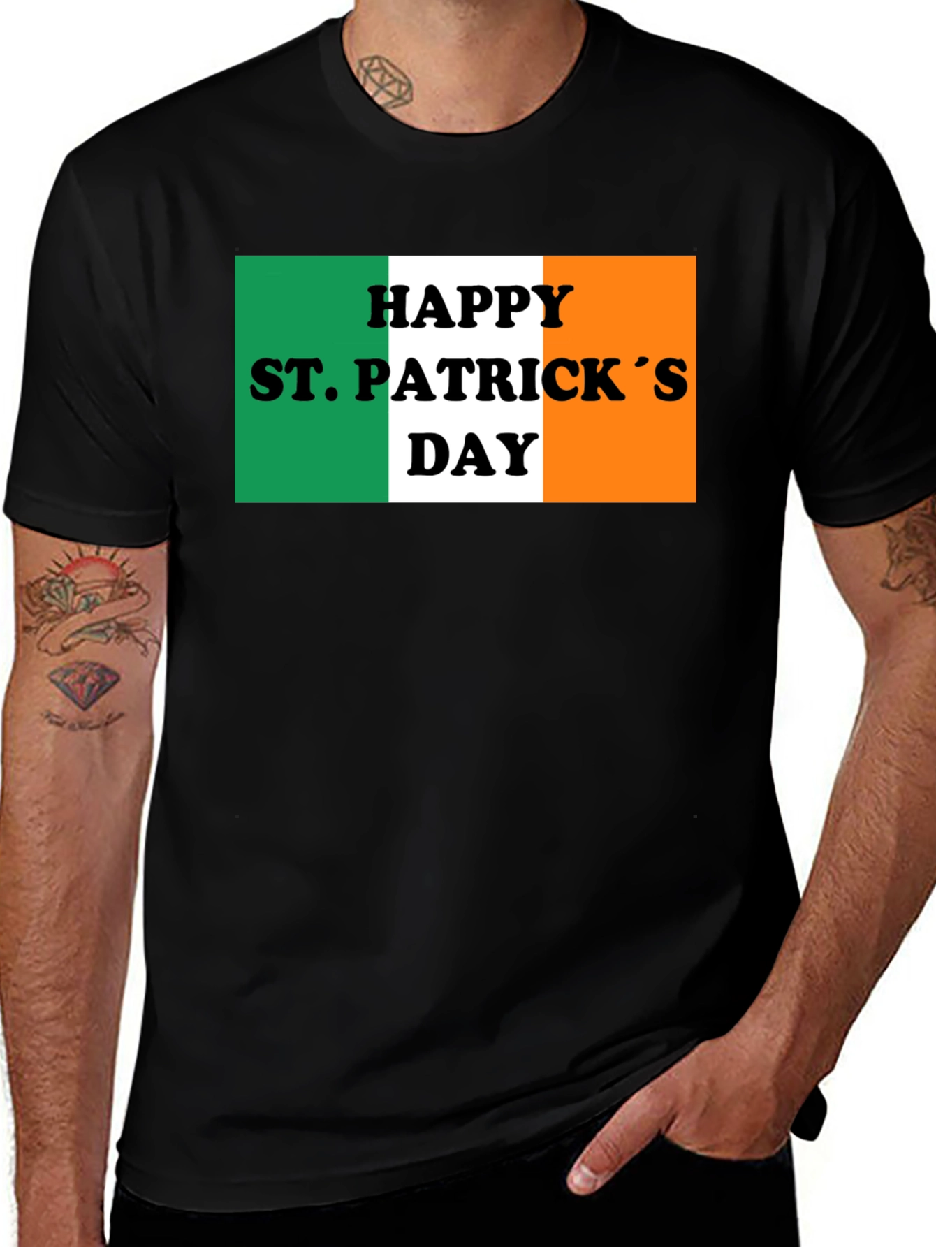 St. Patricks Day Flag T-Shirt