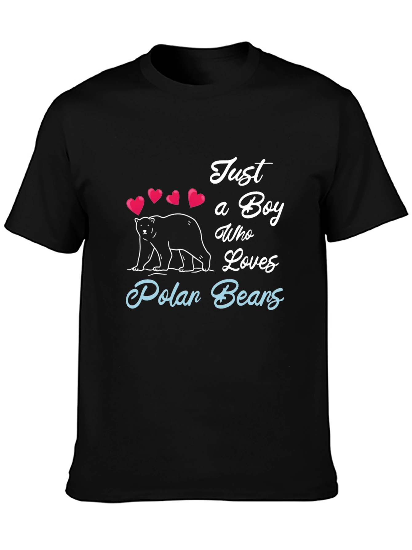 Just a Boy Who Loves Polar Bears T-Shirt