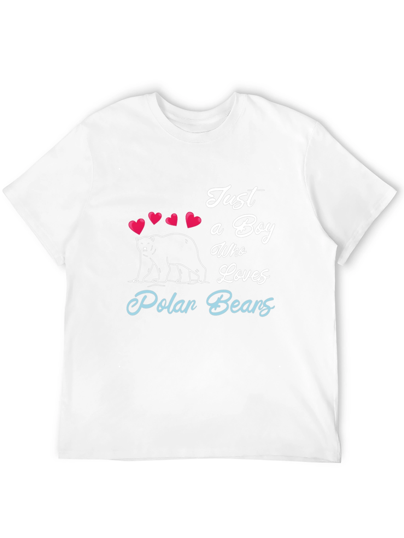 Just a Boy Who Loves Polar Bears T-Shirt