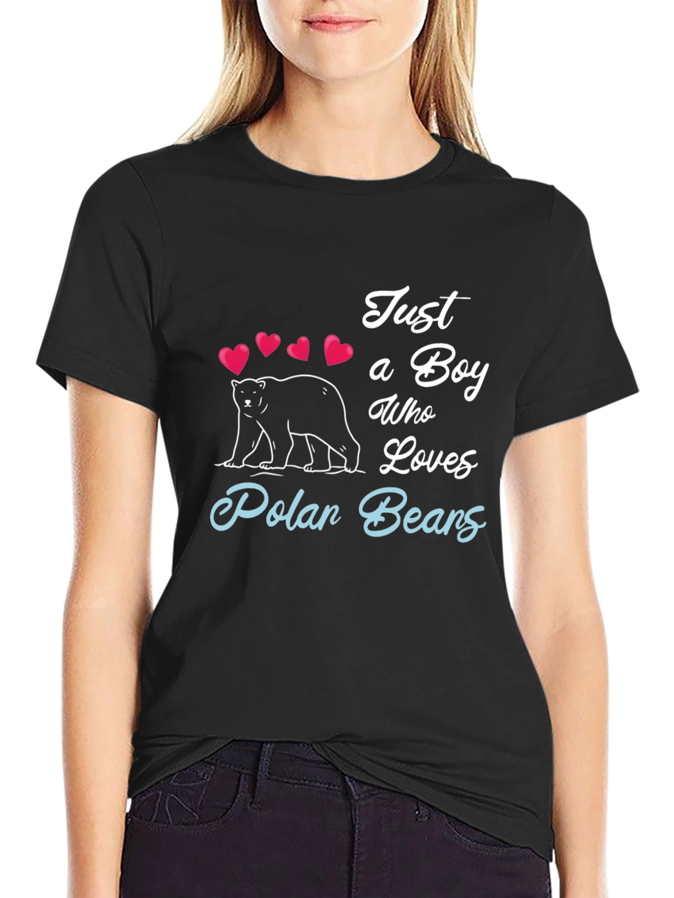 Just a Boy Who Loves Polar Bears T-Shirt