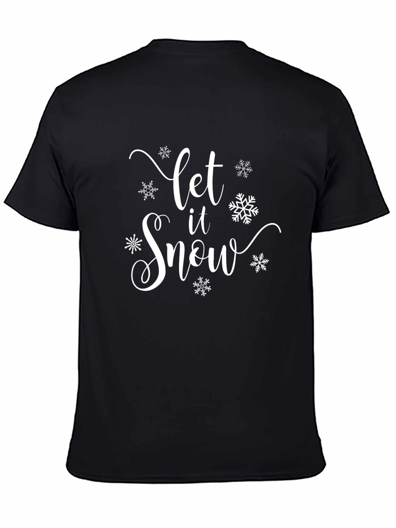 Let it Snow T-Shirt Winter Holiday Tee