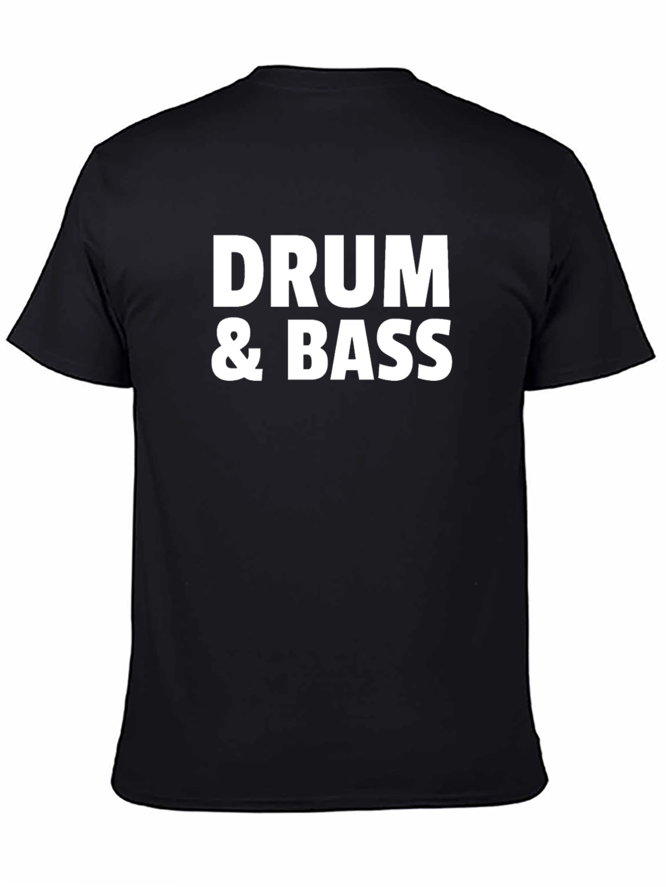 Drum & Bass Graphic Tee - Music Lover T-Shirt