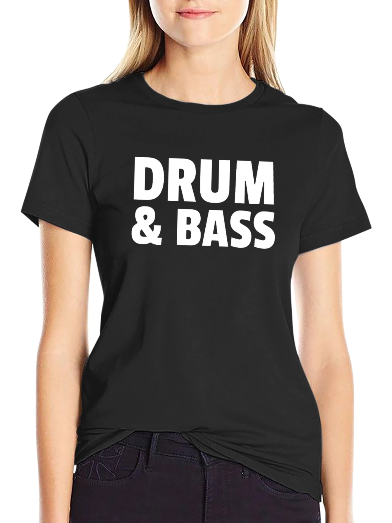 Drum & Bass Graphic Tee - Music Lover T-Shirt