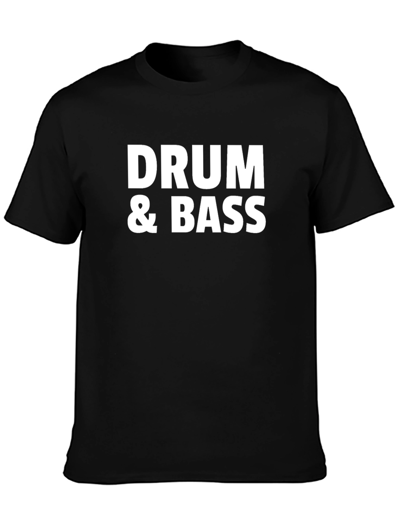 Drum & Bass Graphic Tee - Music Lover T-Shirt