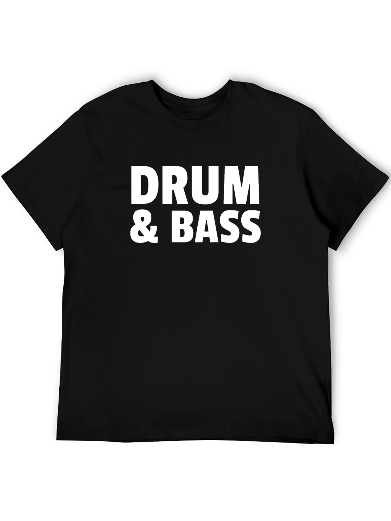 Drum & Bass Graphic Tee - Music Lover T-Shirt