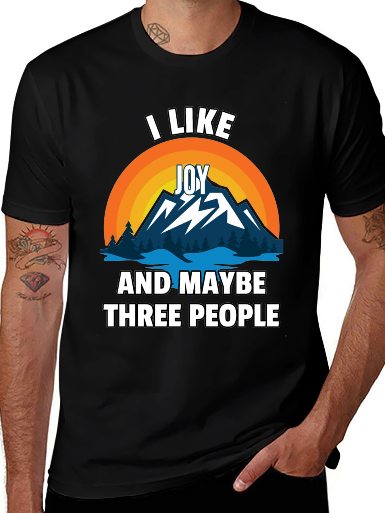 I Like Joy and Maybe Three People T-Shirt