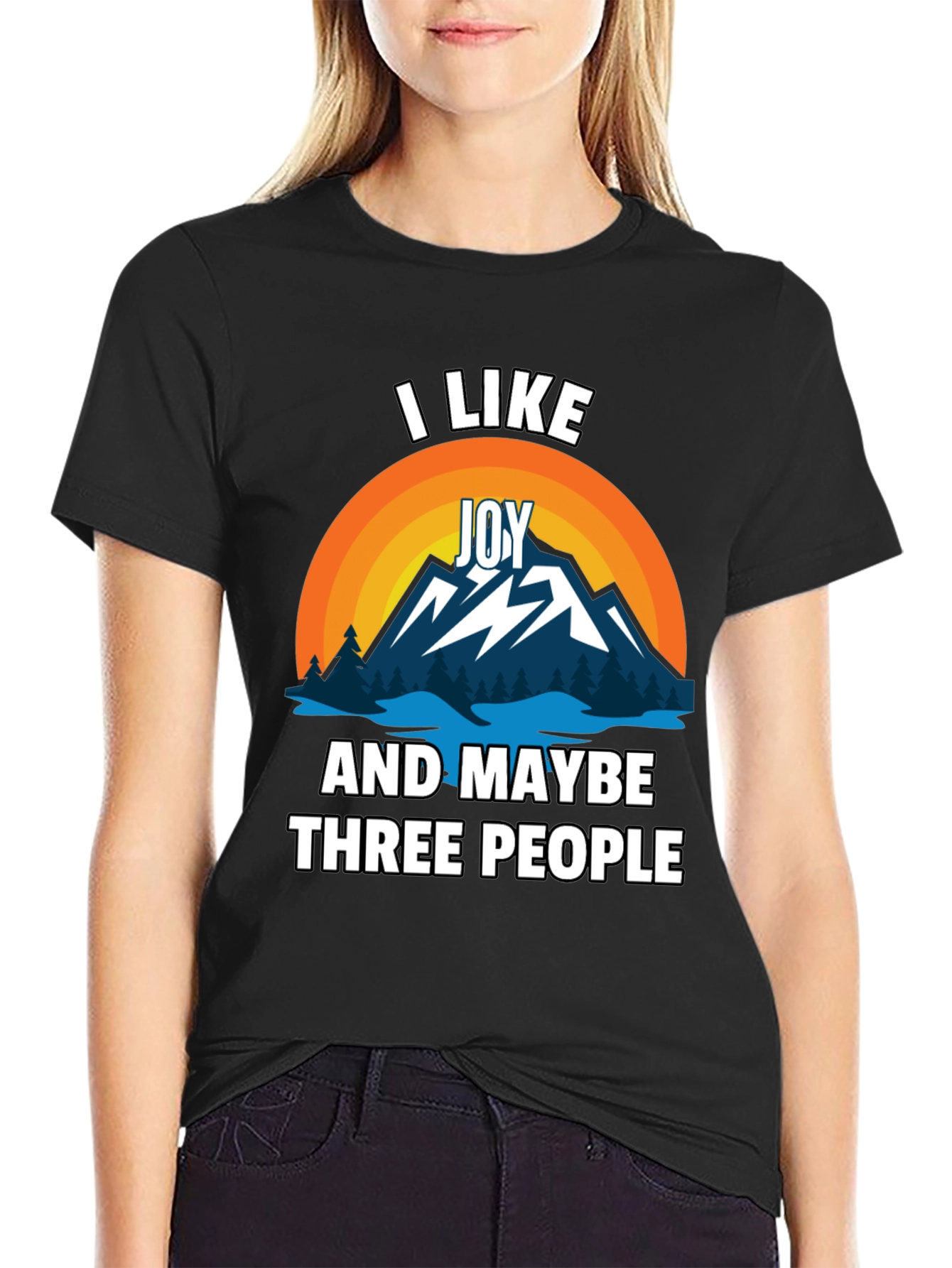I Like Joy and Maybe Three People T-Shirt