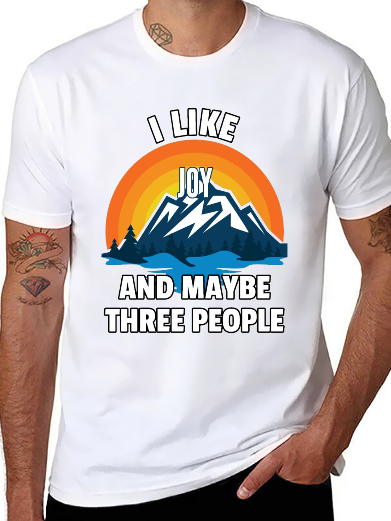 I Like Joy and Maybe Three People T-Shirt