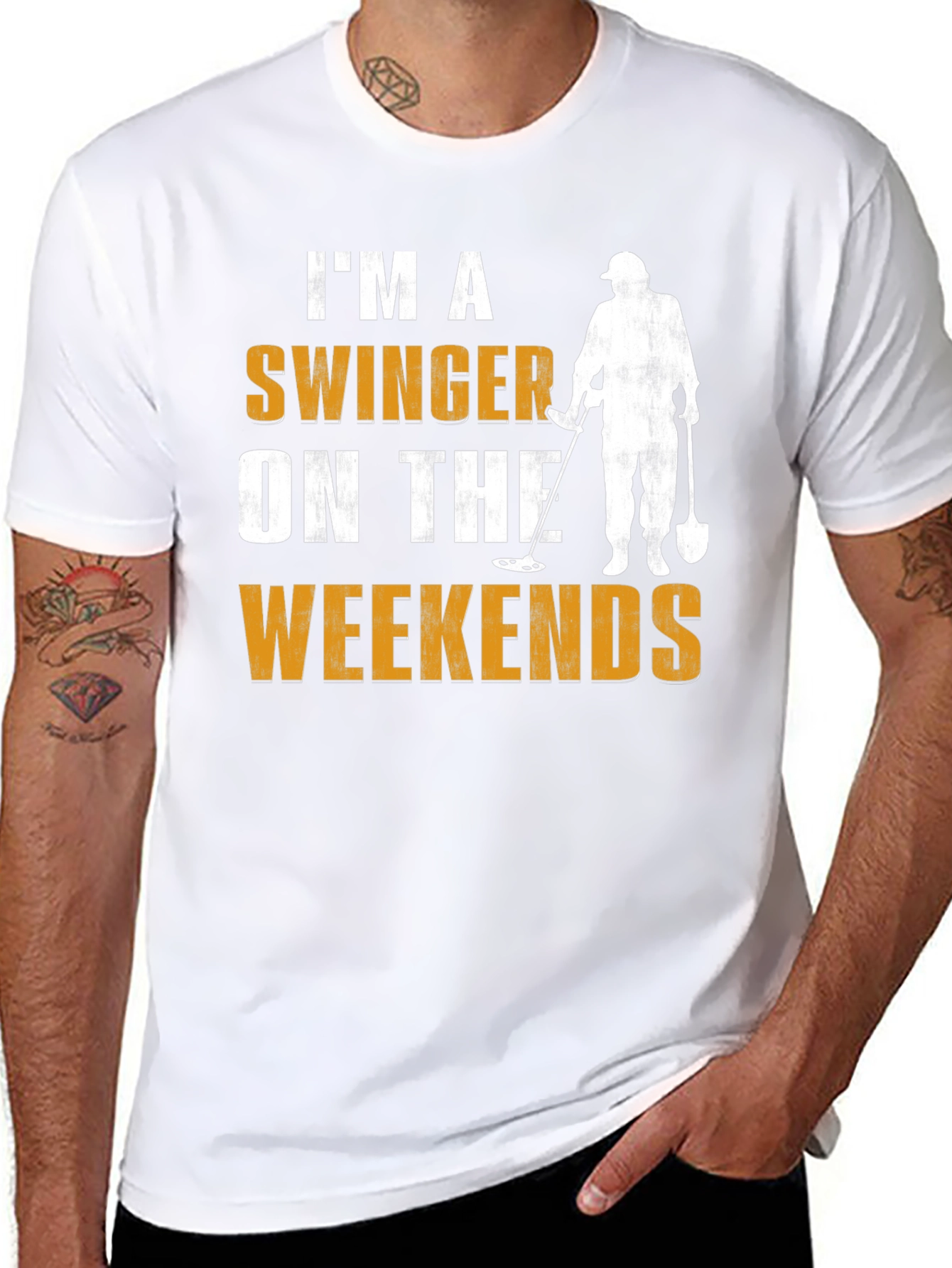 Im a Swinger T-Shirt - Metal Detecting Weekend Fun