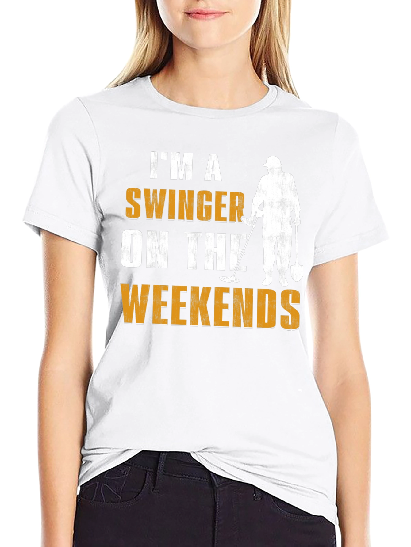 Im a Swinger T-Shirt - Metal Detecting Weekend Fun