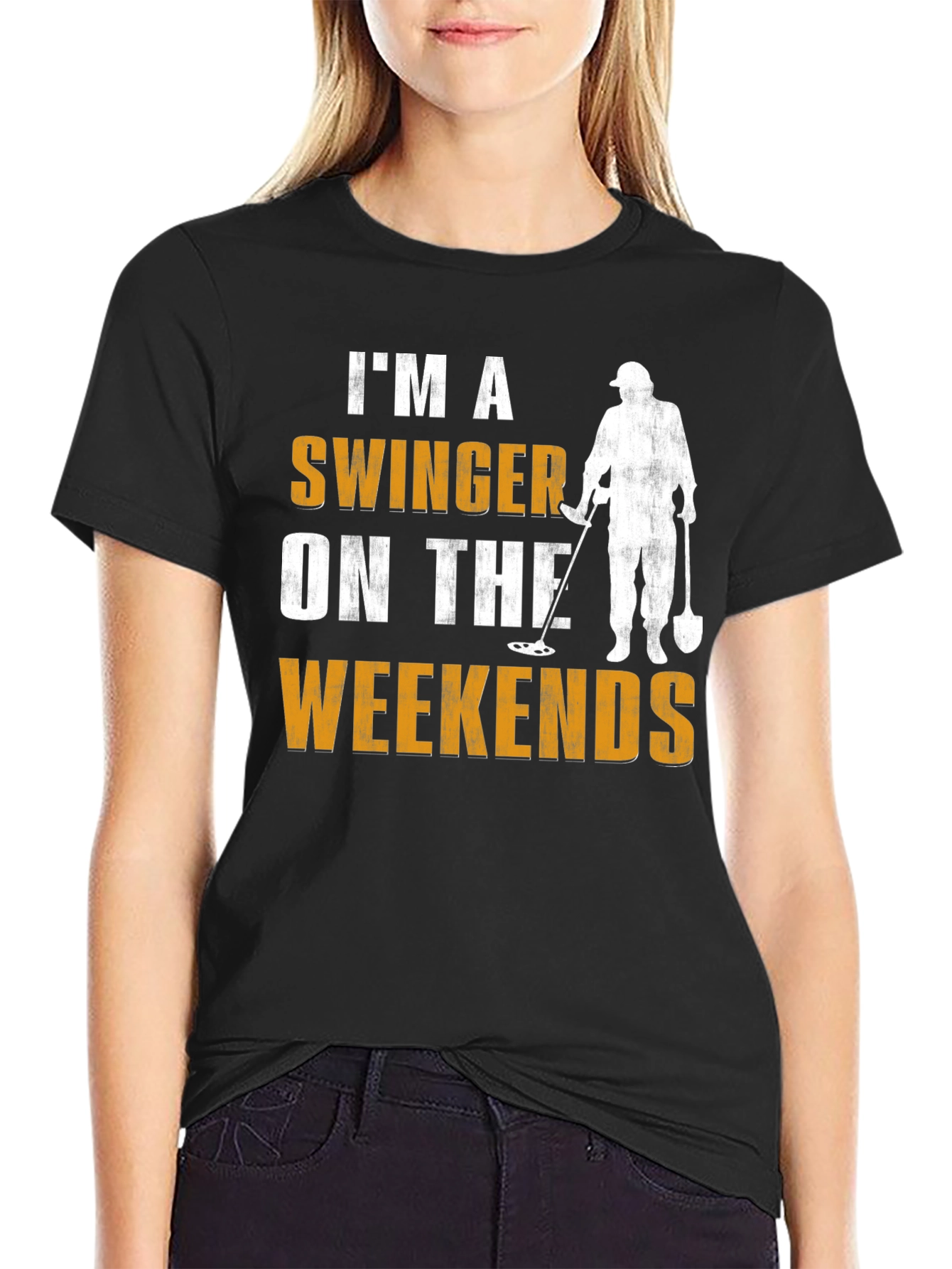Im a Swinger T-Shirt - Metal Detecting Weekend Fun
