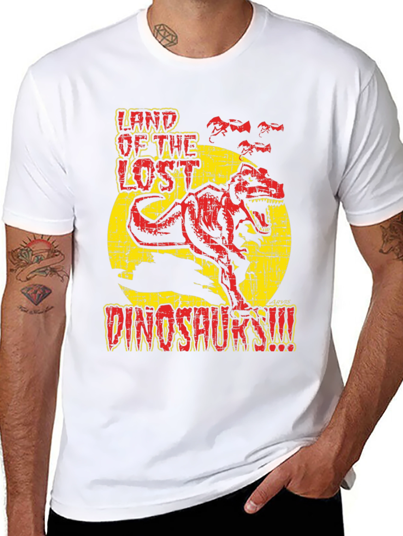 Land of the Lost Dinosaurs Graphic T-Shirt